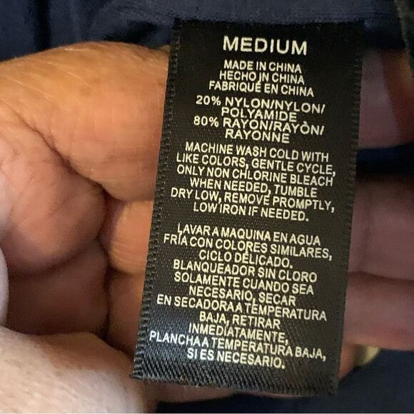 Sam Edelman Kimono Jacket Black Velvet Dark Gray Trim Blue Lining Sz Medium - Picture 9 of 9